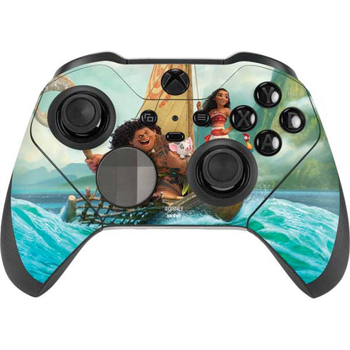 Disney Moana and Maui Set Sail Xbox Elite Wireless Controller Series 2 Skin