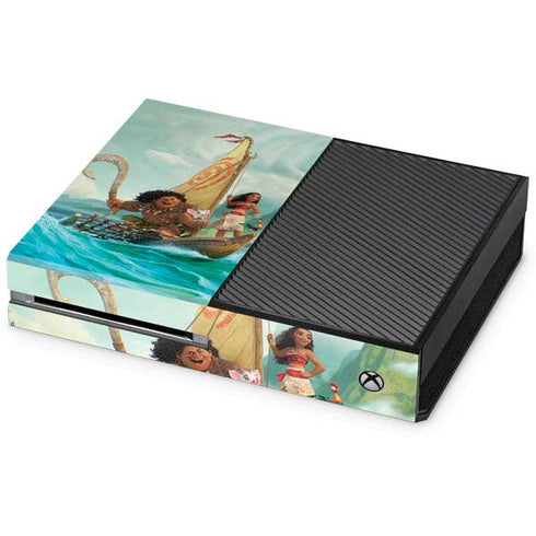 Disney Moana and Maui Set Sail Xbox One Console Skin