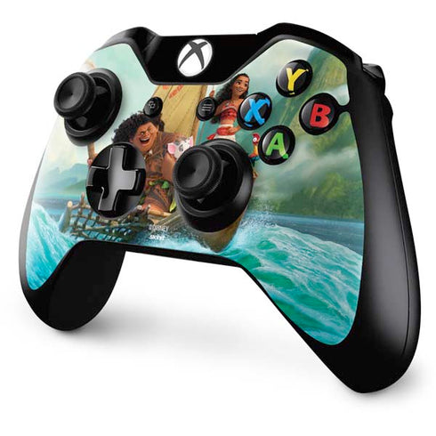 Disney Moana and Maui Set Sail Xbox One Controller Skin
