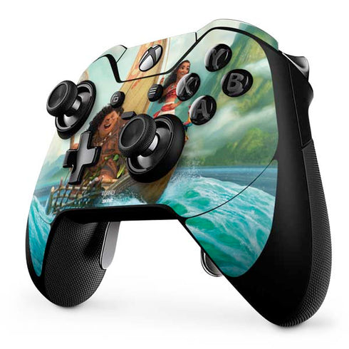 Disney Moana and Maui Set Sail Xbox One Elite Controller Skin