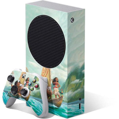 Disney Moana and Maui Set Sail Xbox Series S Bundle Skin