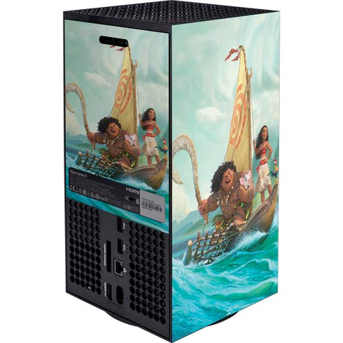 Disney Moana and Maui Set Sail Xbox Series X Bundle Skin