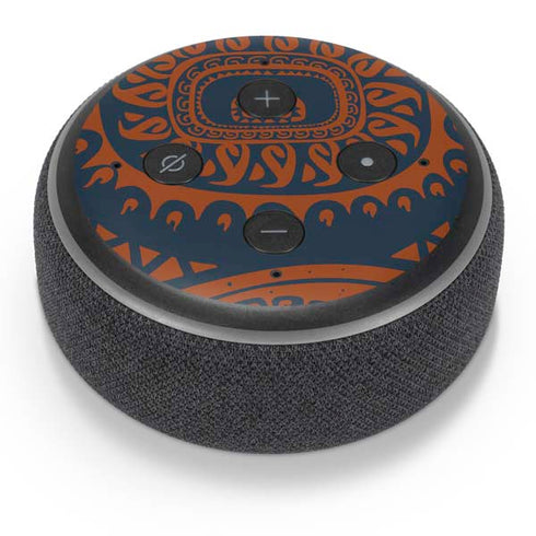 Disney Moana Octopus Tropical Print Art Amazon Echo Dot Skin