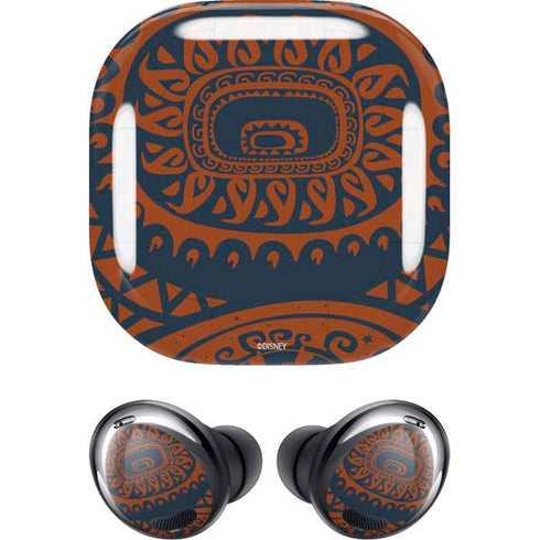 Disney Moana Octopus Tropical Print Art Galaxy Buds Pro Skin
