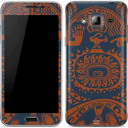 Disney Moana Octopus Tropical Print Art Galaxy J3 Skin