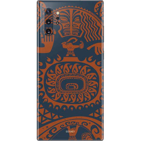 Disney Moana Octopus Tropical Print Art Galaxy Note 10 Plus Skin