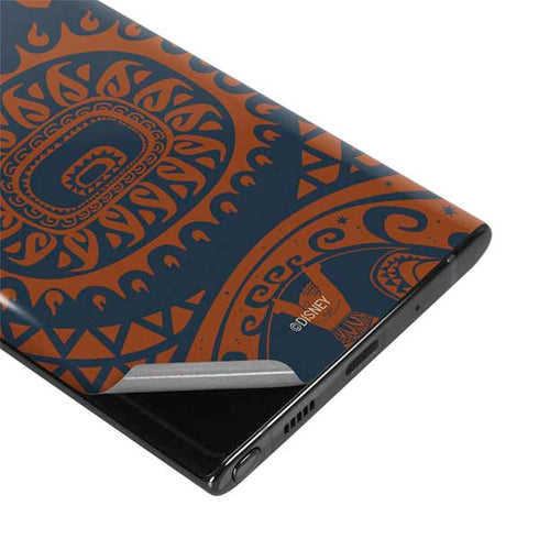 Disney Moana Octopus Tropical Print Art Galaxy Note 10 Plus Skin