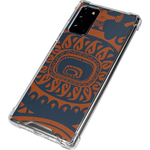Disney Moana Octopus Tropical Print Art Galaxy Note20 5G Clear Case
