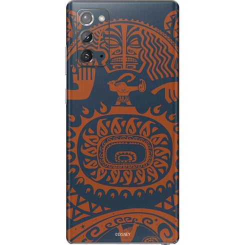 Disney Moana Octopus Tropical Print Art Galaxy Note20 5G Skin