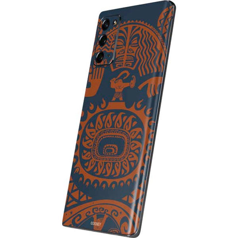 Disney Moana Octopus Tropical Print Art Galaxy Note20 5G Skin