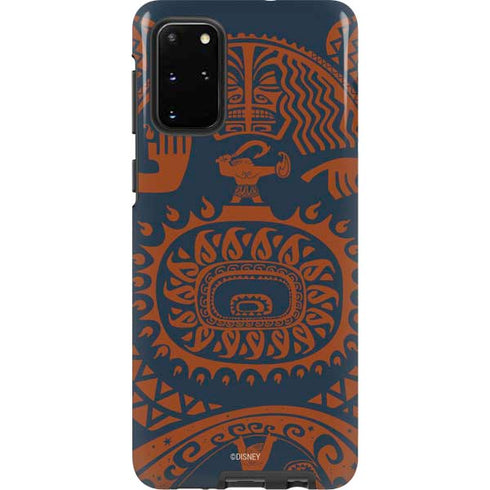 Disney Moana Octopus Tropical Print Art Galaxy S20 Plus Pro Case