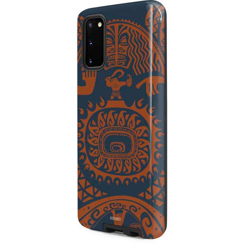 Disney Moana Octopus Tropical Print Art Galaxy S20 Pro Case