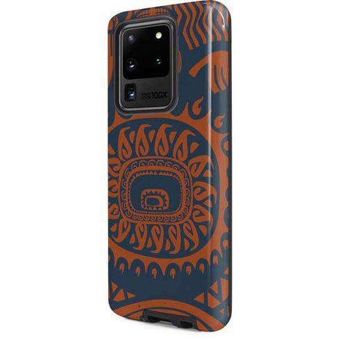 Disney Moana Octopus Tropical Print Art Galaxy S20 Ultra 5G Pro Case