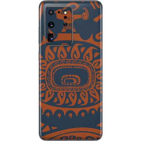 Disney Moana Octopus Tropical Print Art Galaxy S20 Ultra 5G Skin