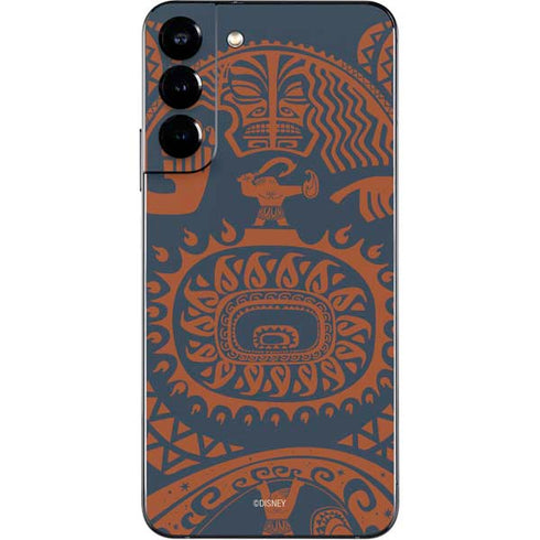 Disney Moana Octopus Tropical Print Art Galaxy S22 Plus Skin