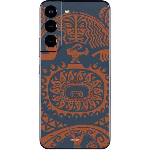 Disney Moana Octopus Tropical Print Art Galaxy S22 Skin