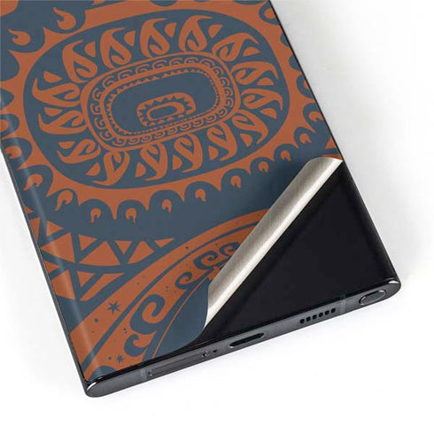 Disney Moana Octopus Tropical Print Art Galaxy S22 Ultra Skin