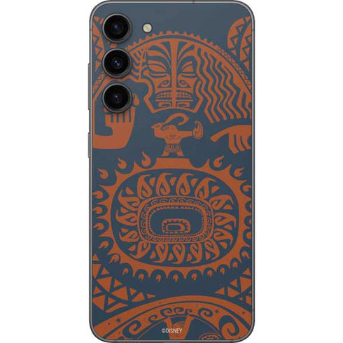 Disney Moana Octopus Tropical Print Art Galaxy S23 Plus Skin