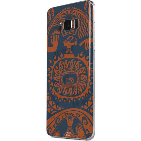 Disney Moana Octopus Tropical Print Art Galaxy S8 Plus Skin
