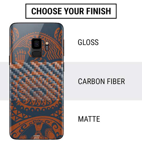 Disney Moana Octopus Tropical Print Art Galaxy S9 Skin