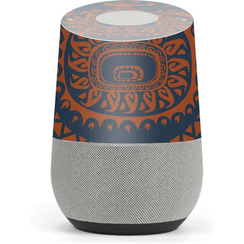 Disney Moana Octopus Tropical Print Art Google Home Skin