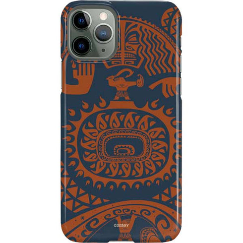 Disney Moana Octopus Tropical Print Art iPhone 11 Pro Lite Case
