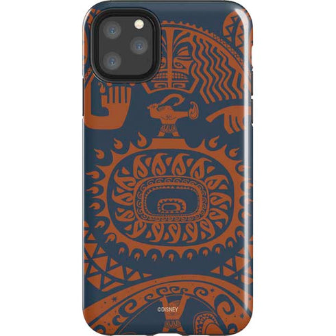 Disney Moana Octopus Tropical Print Art iPhone 11 Pro Max Impact Case