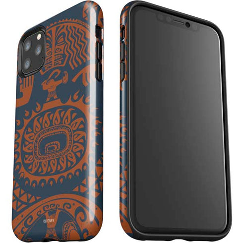 Disney Moana Octopus Tropical Print Art iPhone 11 Pro Max Impact Case