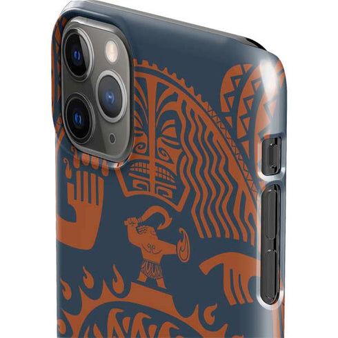 Disney Moana Octopus Tropical Print Art iPhone 11 Pro Max Lite Case