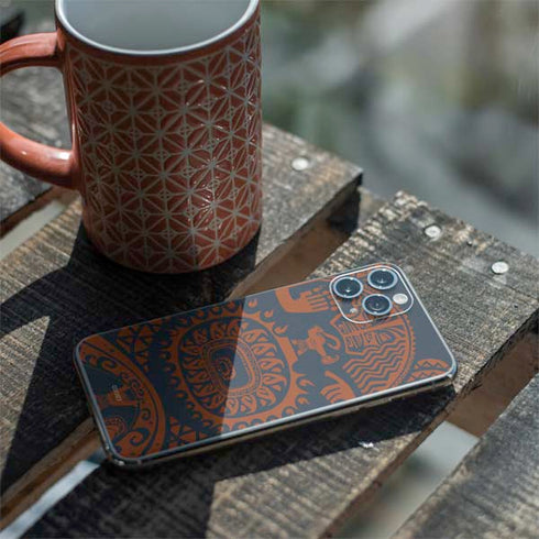 Disney Moana Octopus Tropical Print Art iPhone 11 Pro Skin