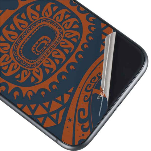 Disney Moana Octopus Tropical Print Art iPhone 11 Skin