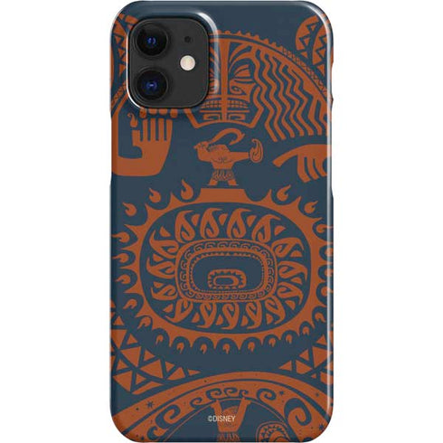 Disney Moana Octopus Tropical Print Art iPhone 12 Mini Lite Case