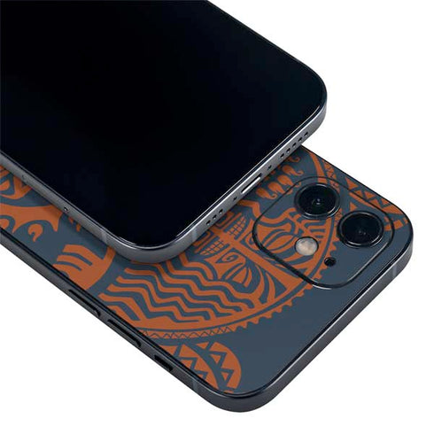 Disney Moana Octopus Tropical Print Art iPhone 12 Mini Skin