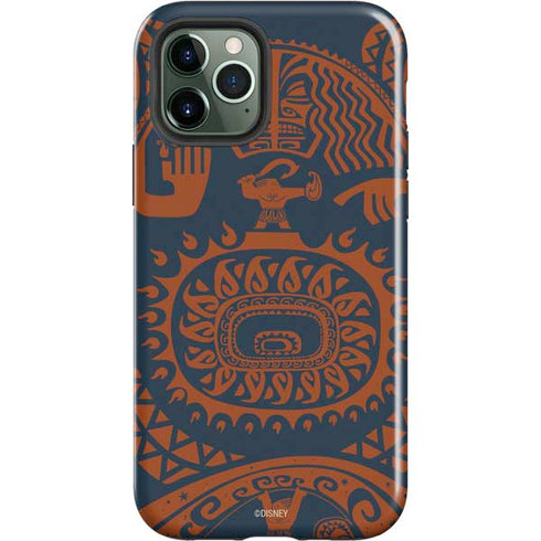 Disney Moana Octopus Tropical Print Art iPhone 12 Pro Impact Case