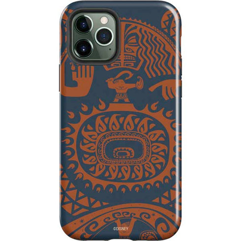 Disney Moana Octopus Tropical Print Art iPhone 12 Pro Max Impact Case