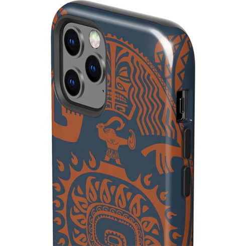 Disney Moana Octopus Tropical Print Art iPhone 12 Pro Max Impact Case