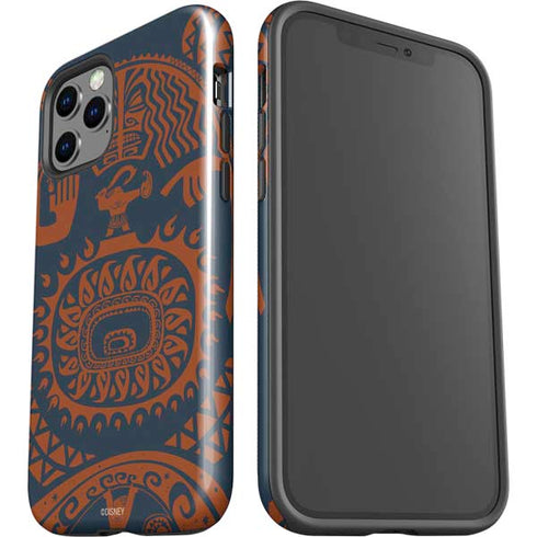 Disney Moana Octopus Tropical Print Art iPhone 12 Pro Max Impact Case