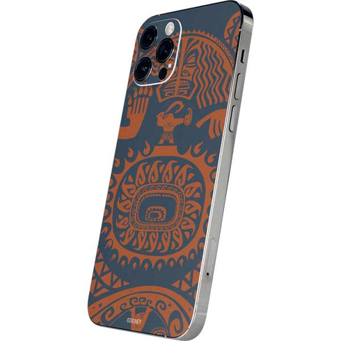 Disney Moana Octopus Tropical Print Art iPhone 12 Pro Skin