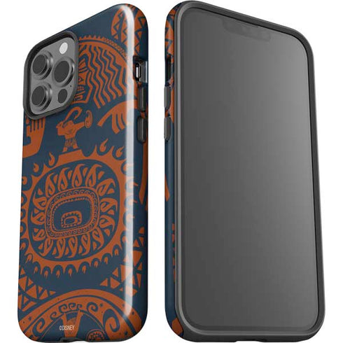 Disney Moana Octopus Tropical Print Art iPhone 13 Pro Max Impact Case
