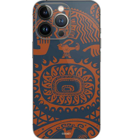 Disney Moana Octopus Tropical Print Art iPhone 13 Pro Skin
