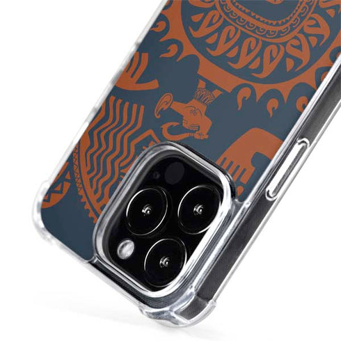 Disney Moana Octopus Tropical Print Art iPhone 15 Pro Max MagSafe Case