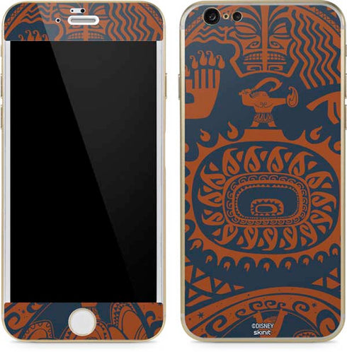 Disney Moana Octopus Tropical Print Art iPhone 6/6s Skin