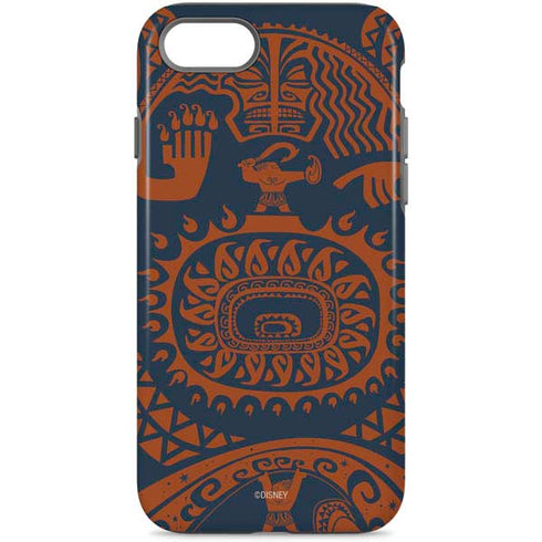 Disney Moana Octopus Tropical Print Art iPhone 8 Pro Case