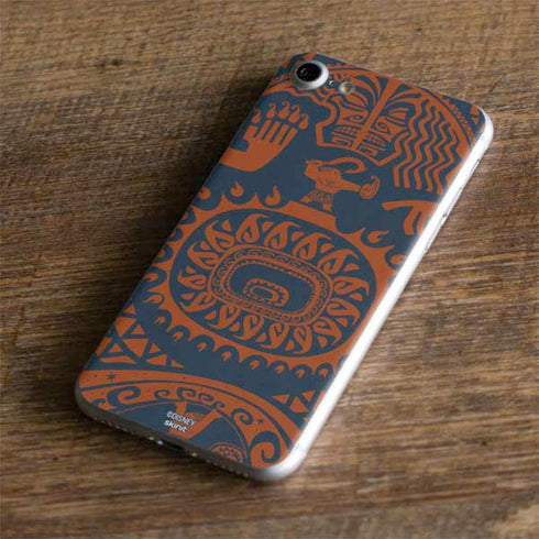 Disney Moana Octopus Tropical Print Art iPhone 8 Skin