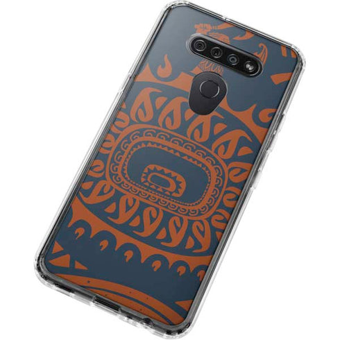 Disney Moana Octopus Tropical Print Art LG K51/Q51 Clear Case