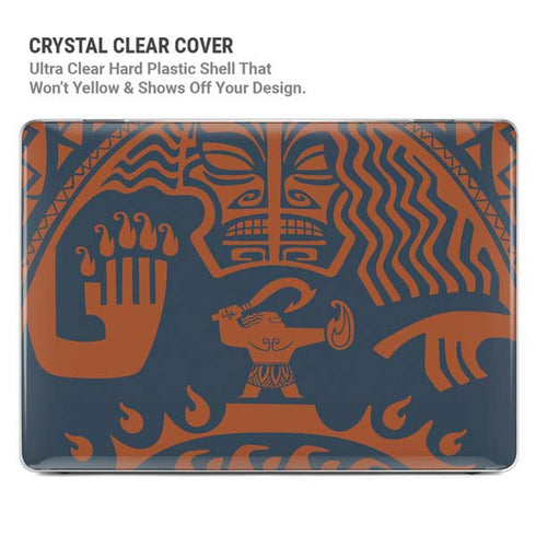 Disney Moana Octopus Tropical Print Art MacBook Air 13in M1 (2021) Case plus Skin