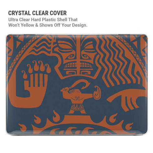 Disney Moana Octopus Tropical Print Art MacBook Pro 15in (2016-19) Case plus Skin