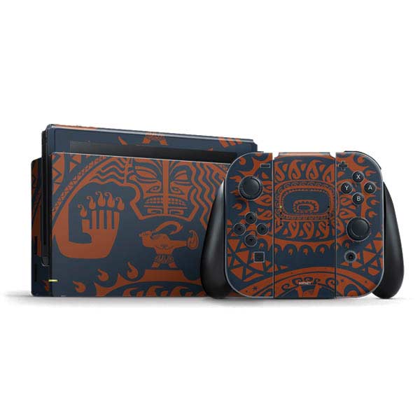 Moana Octopus Tropical Print Nintendo Switch Skin | Disney