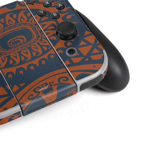 Disney Moana Octopus Tropical Print Art Nintendo Switch OLED (2021) Skin