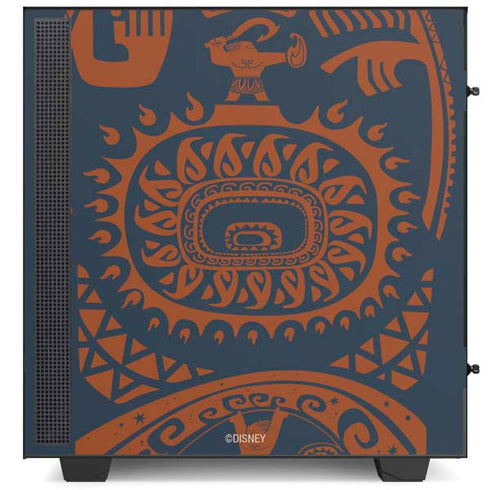 Disney Moana Octopus Tropical Print Art NZXT H510 Compact ATX Mid-Tower Case Skin